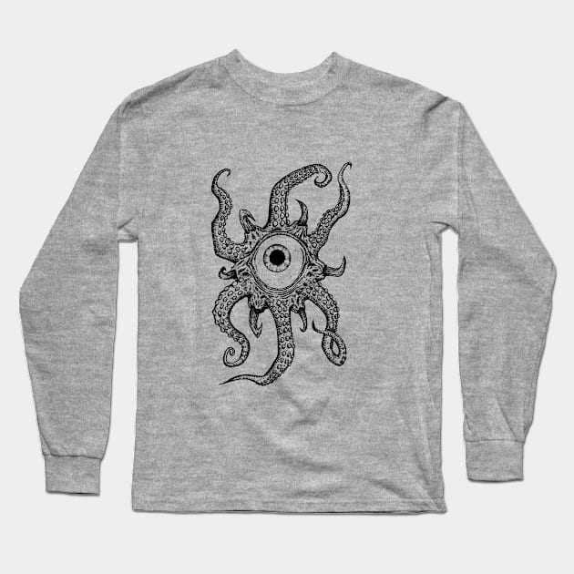 Eyectopuss Long Sleeve T-Shirt by Skillful Studios